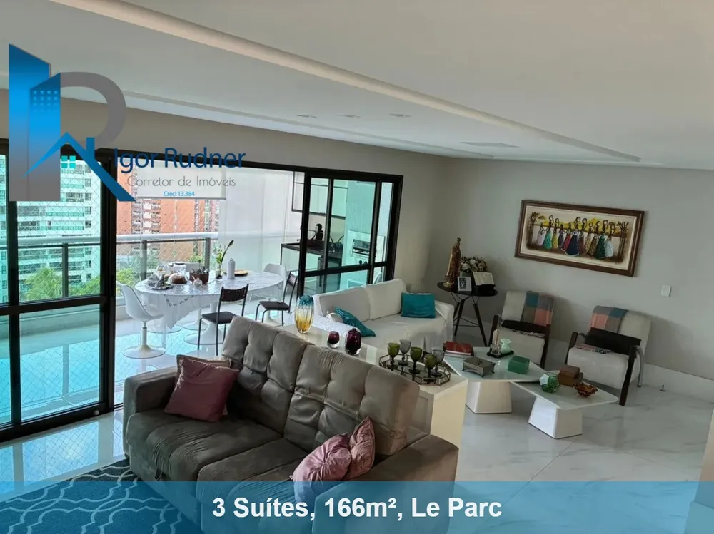 Apartamento, 3 quartos, 166 m² - Foto 1