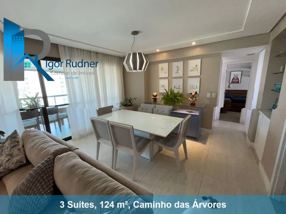 Apartamento, 3 quartos, 124 m² - Foto 1