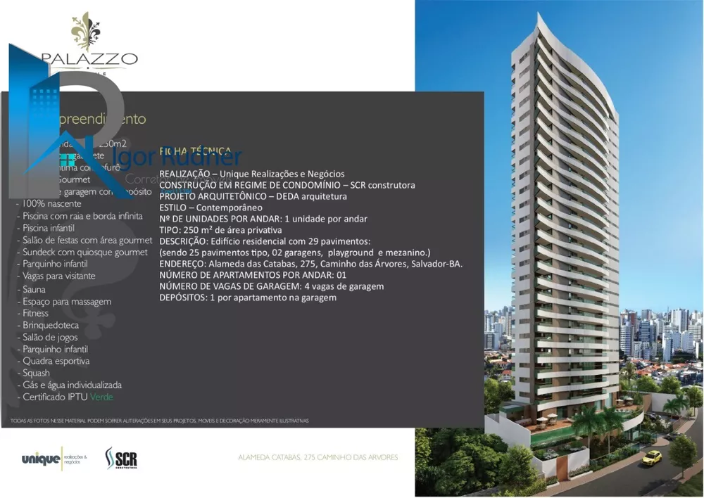 Apartamento à venda com 4 quartos, 250m² - Foto 3