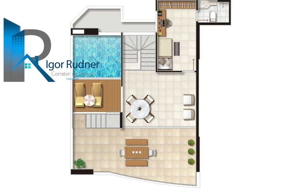 Apartamento à venda com 2 quartos, 82m² - Foto 4