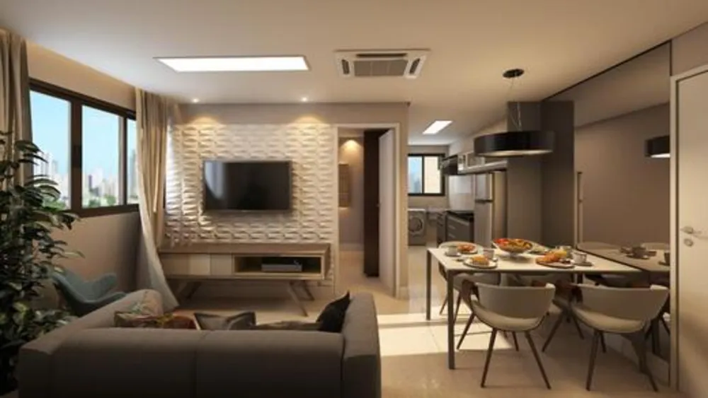 Apartamento, 1 quarto, 33 m² - Foto 2