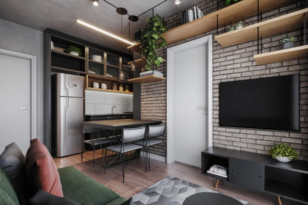 Apartamento, 2 quartos, 38 m² - Foto 2