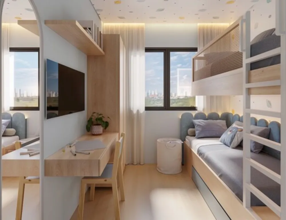 Apartamento, 2 quartos, 43 m² - Foto 4