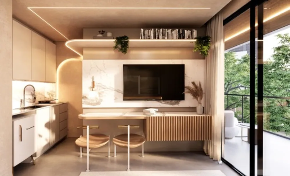 Apartamento, 1 quarto, 48 m² - Foto 5