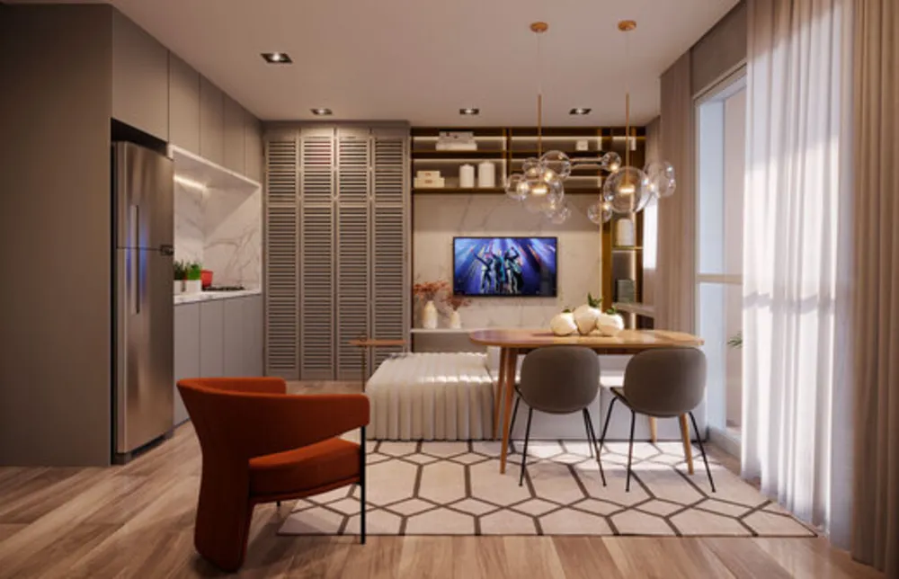 Apartamento, 2 quartos, 42 m² - Foto 1