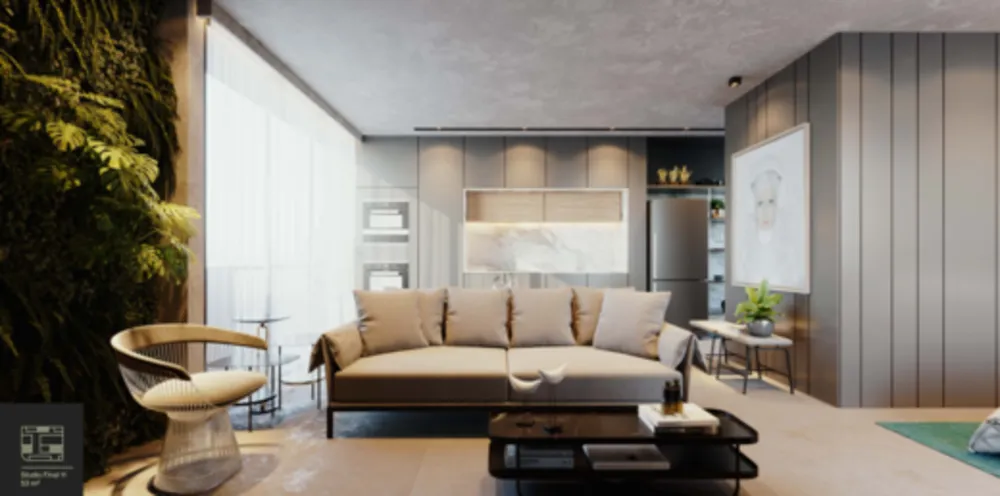 Apartamento, 1 quarto, 64 m² - Foto 2