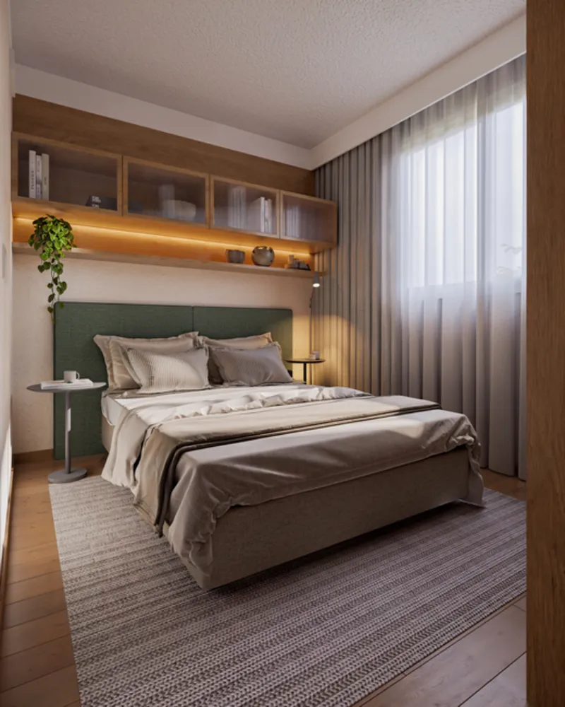 Apartamento, 2 quartos, 35 m² - Foto 6