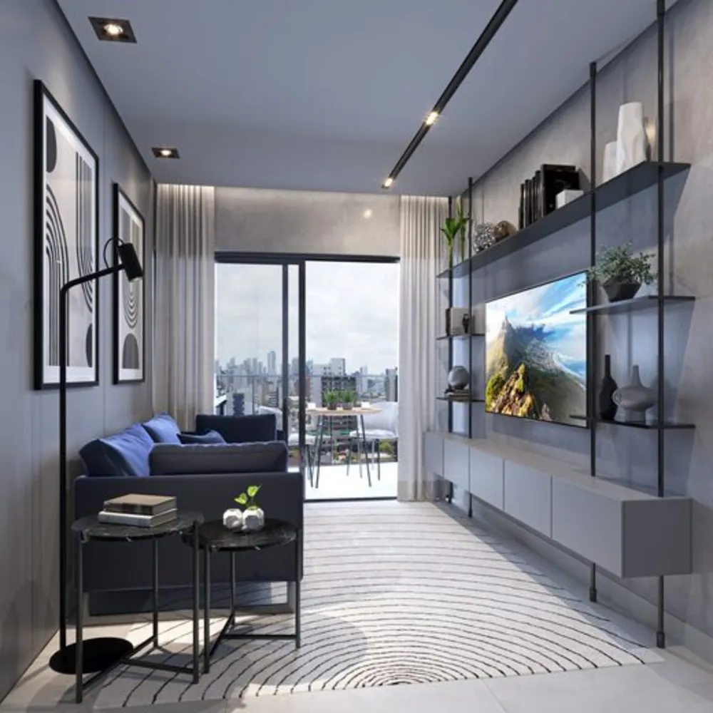 Apartamento, 2 quartos, 50 m² - Foto 2