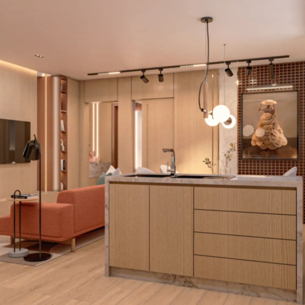 Apartamento, 1 quarto, 41 m² - Foto 2