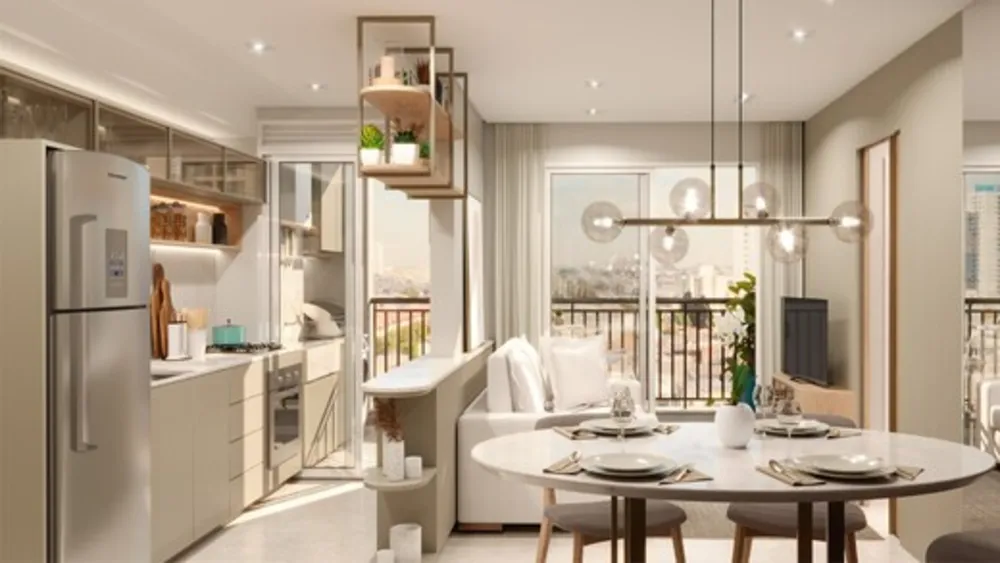 Apartamento, 2 quartos, 49 m² - Foto 2