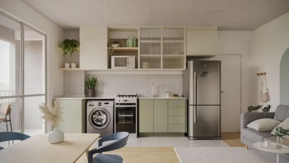 Apartamento, 2 quartos, 39 m² - Foto 2
