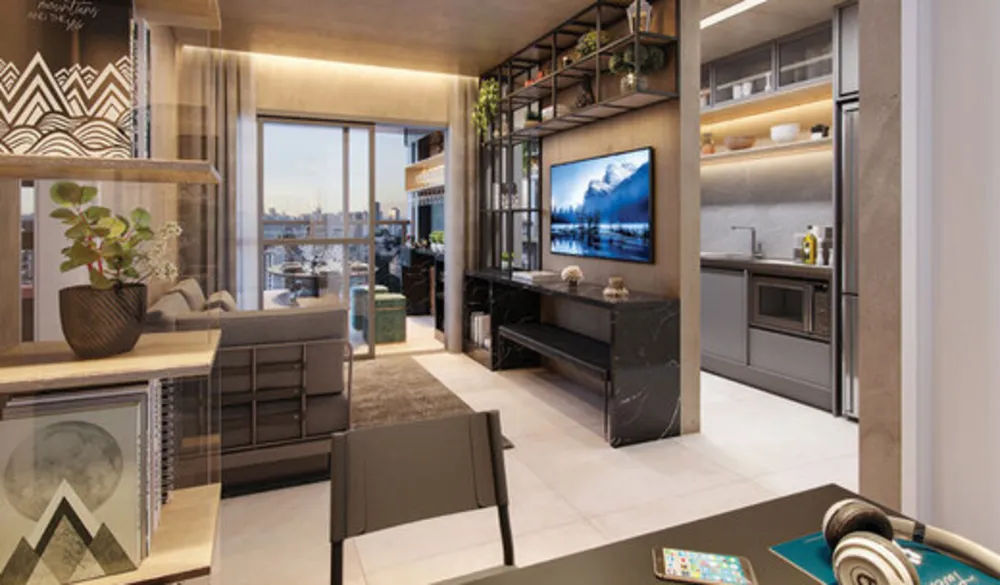 Apartamento, 1 quarto, 50 m² - Foto 4