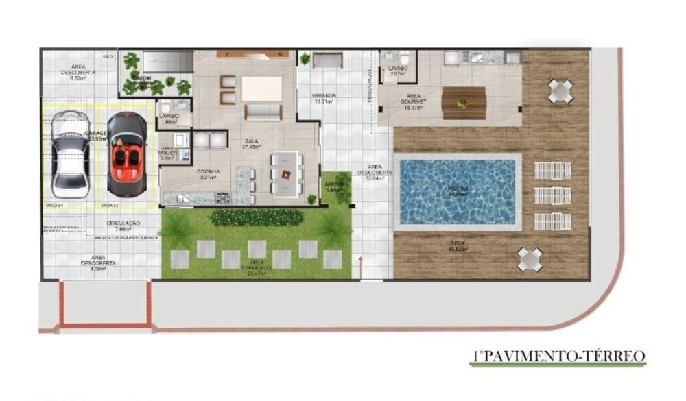 Casa, 3 quartos, 244 m² - Foto 2
