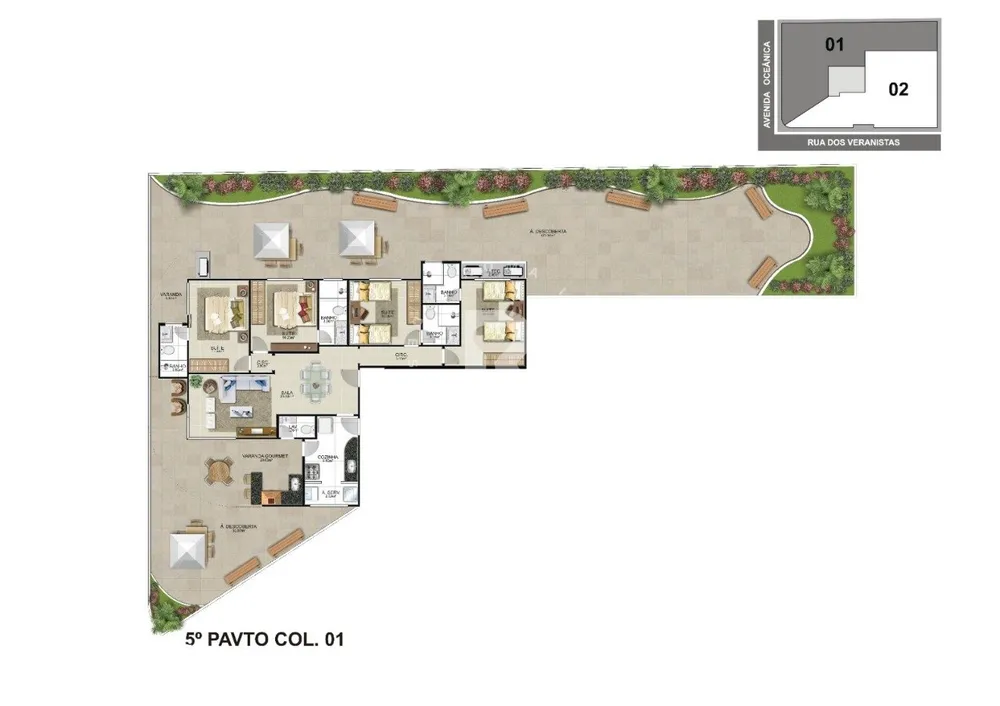 Apartamento, 4 quartos, 135 m² - Foto 9