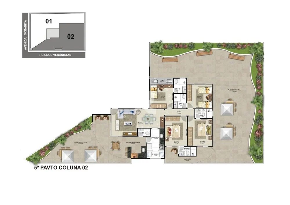 Apartamento, 4 quartos, 135 m² - Foto 12