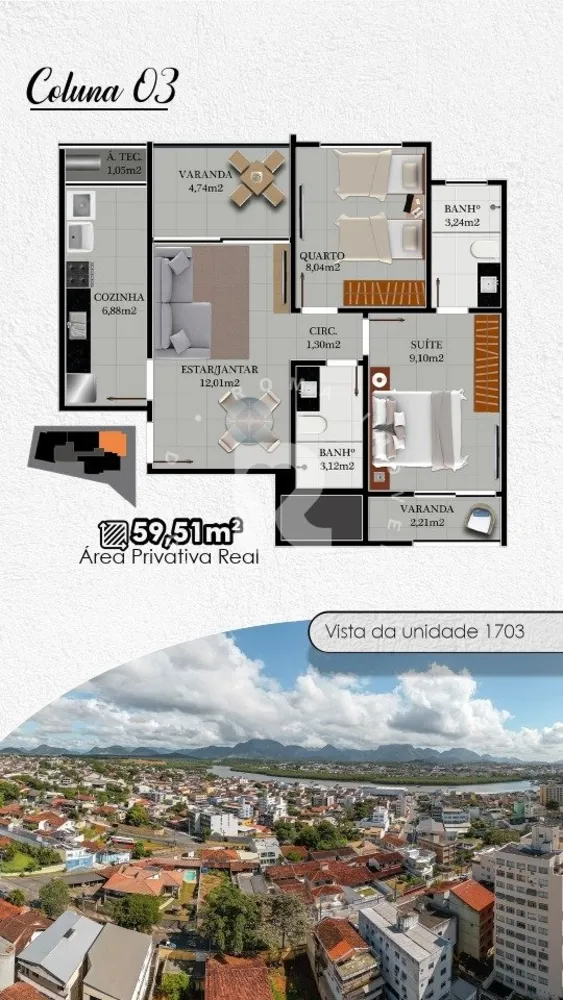 Apartamento, 2 quartos, 73 m² - Foto 5