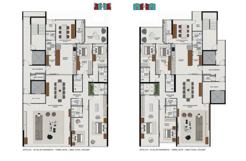 Apartamento, 3 quartos, 156 m² - Foto 25