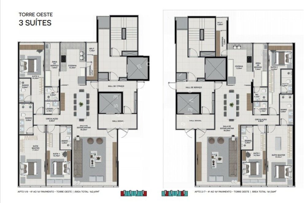Apartamento, 3 quartos, 156 m² - Foto 24