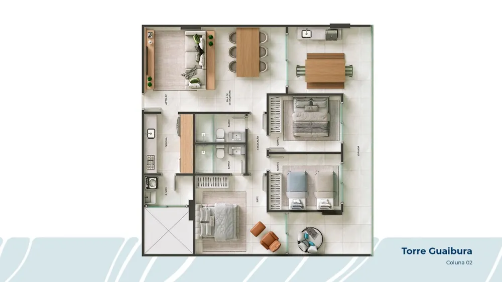 Apartamento, 2 quartos, 106 m² - Foto 9