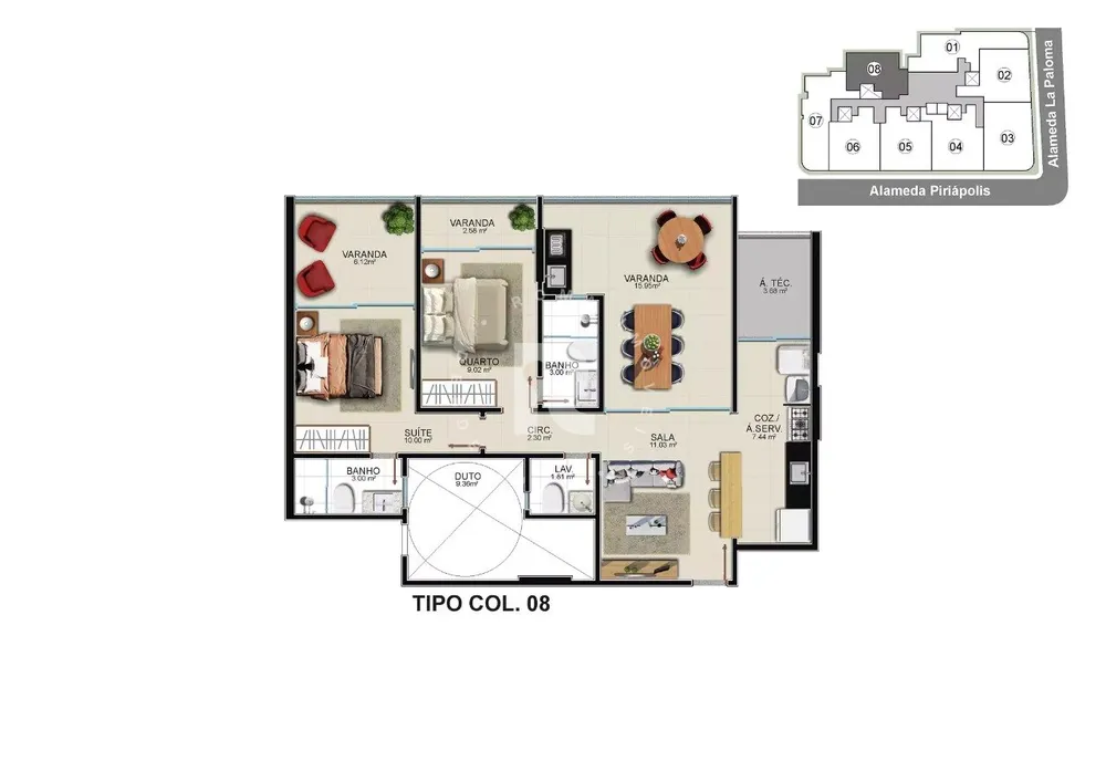 Apartamento, 3 quartos, 175 m² - Foto 16