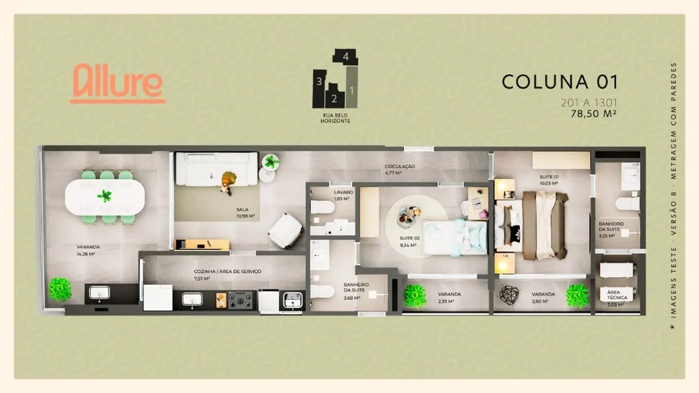 Apartamento, 2 quartos, 65 m² - Foto 10
