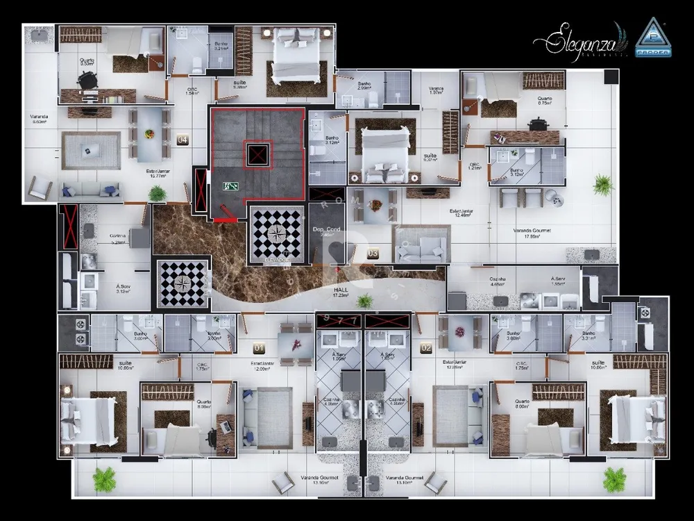 Apartamento, 2 quartos, 65 m² - Foto 12