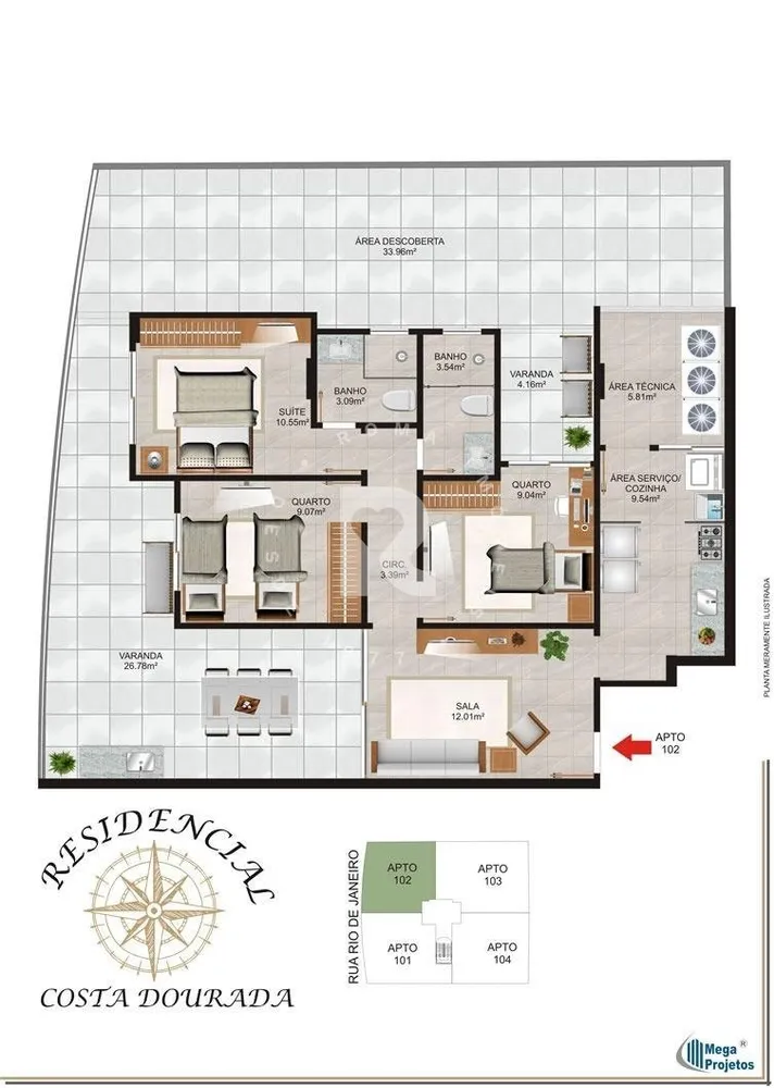 Apartamento, 2 quartos, 82 m² - Foto 15