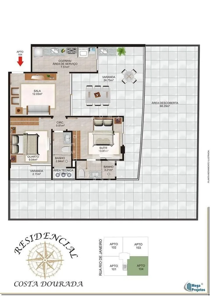 Apartamento, 2 quartos, 82 m² - Foto 17
