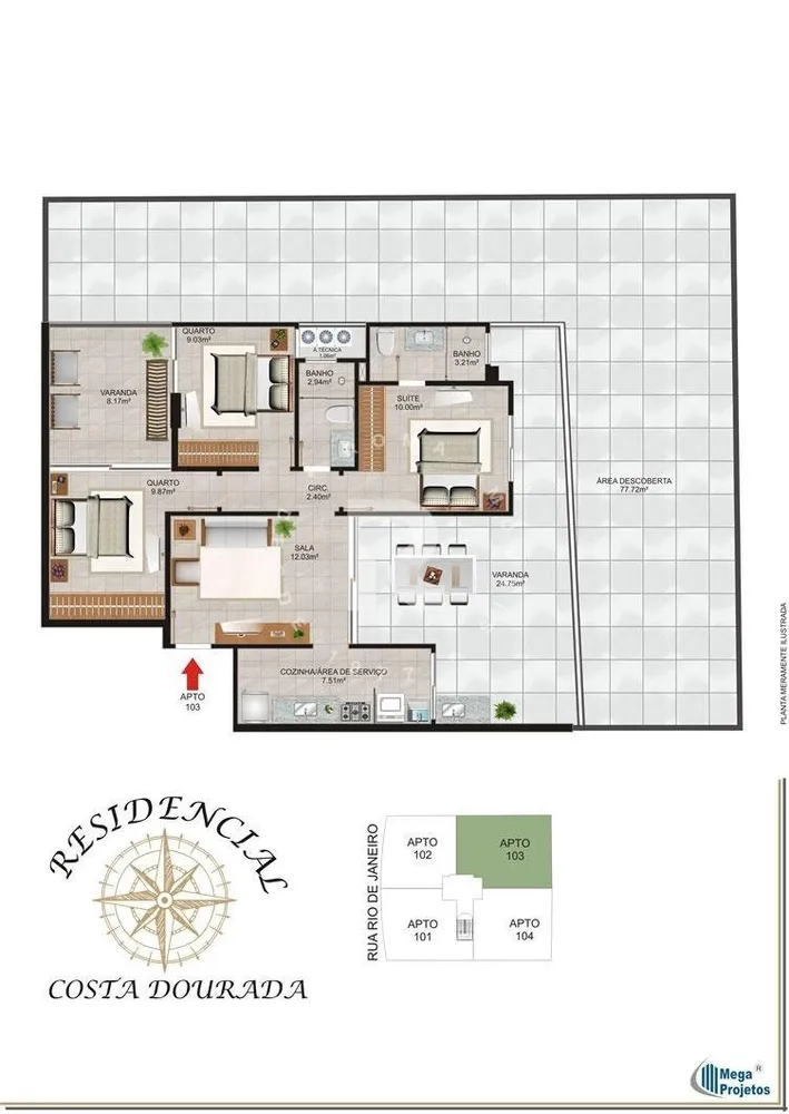 Apartamento, 2 quartos, 82 m² - Foto 16