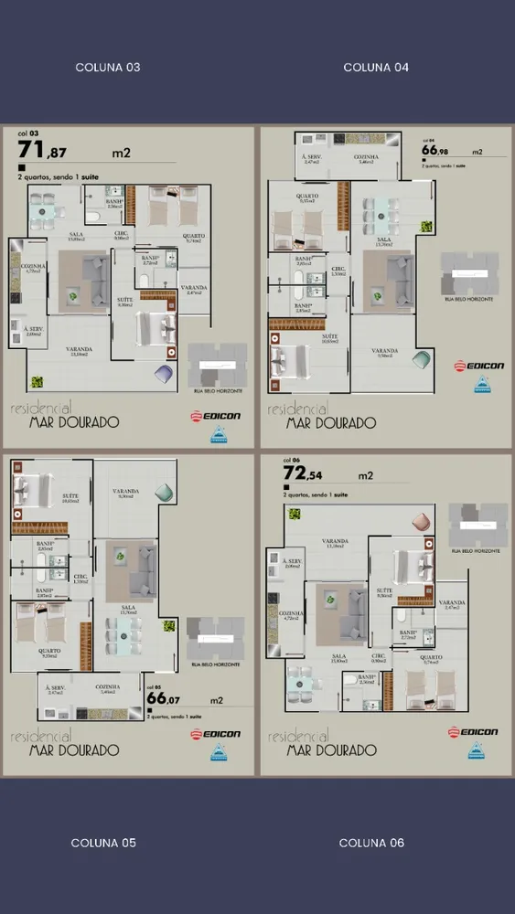 Apartamento, 2 quartos, 66 m² - Foto 5