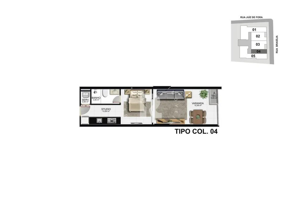 Apartamento, 2 quartos, 67 m² - Foto 14