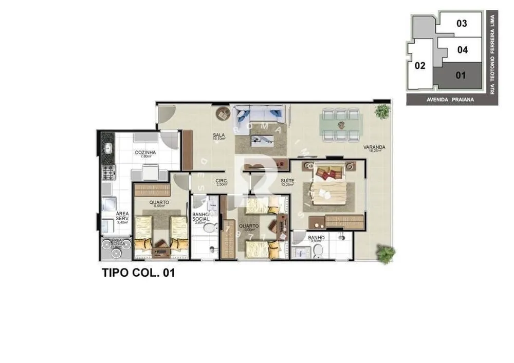 Apartamento, 3 quartos, 92 m² - Foto 7