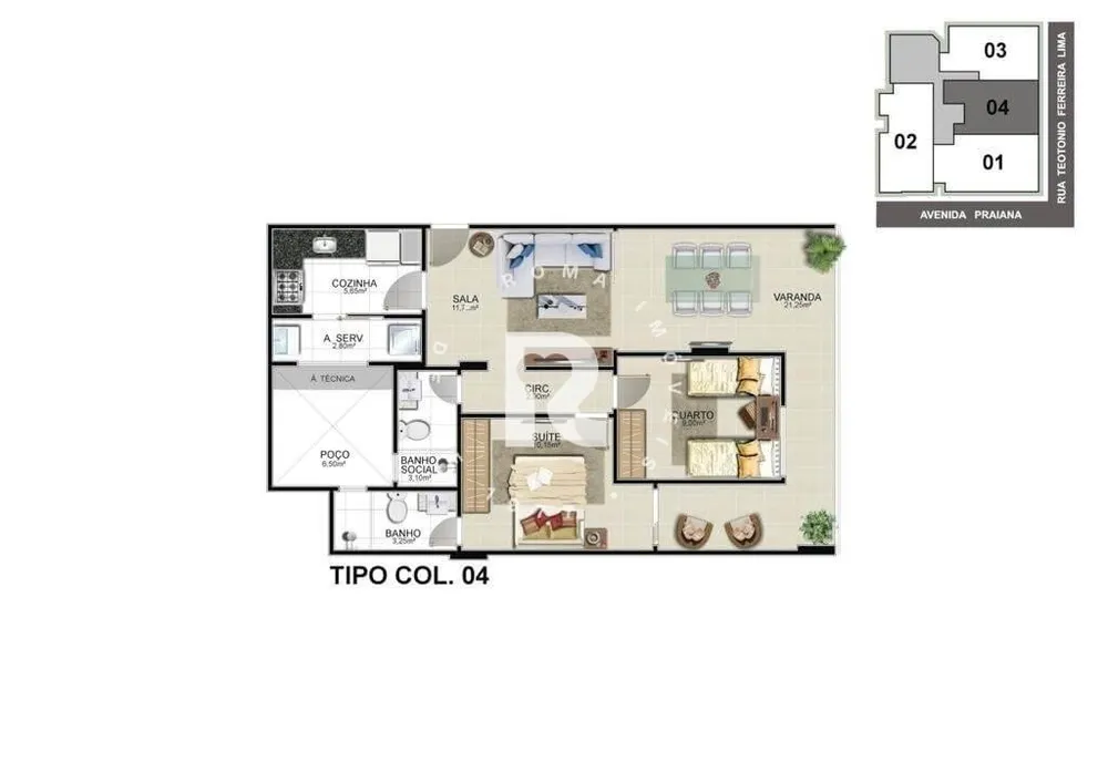 Apartamento, 3 quartos, 92 m² - Foto 10