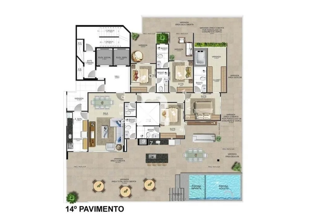 Apartamento, 3 quartos, 92 m² - Foto 11