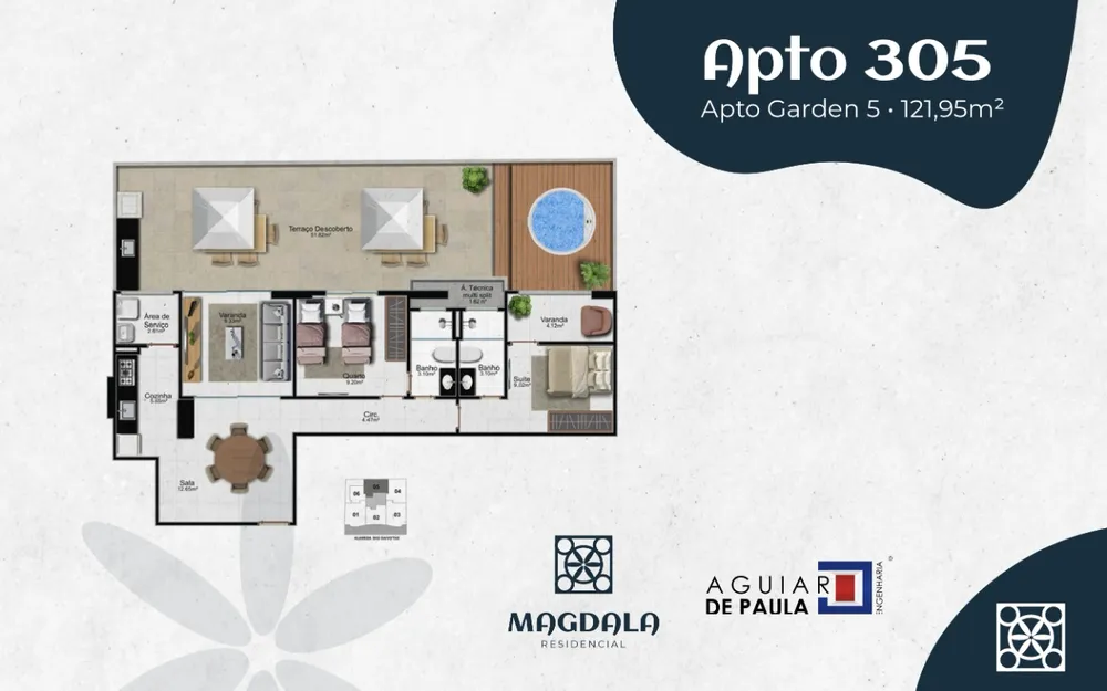 Apartamento, 2 quartos, 69 m² - Foto 15