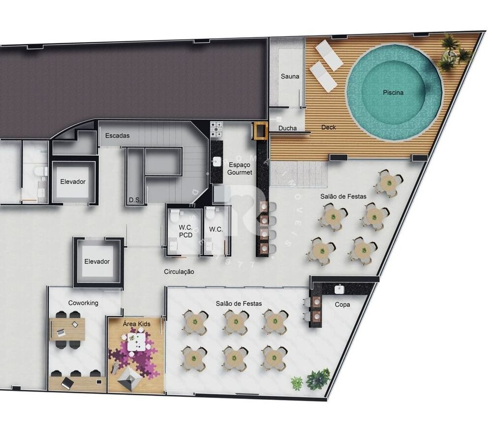 Apartamento Lançamentos com 3 quartos, 92m² - Foto 14
