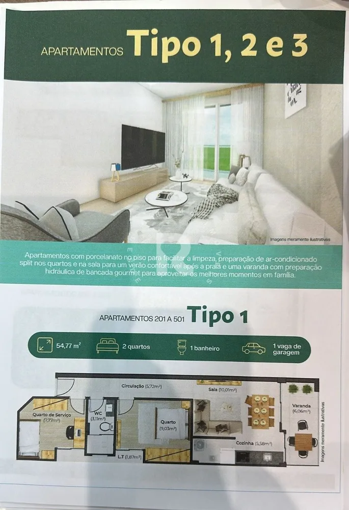 Apartamento, 2 quartos, 59 m² - Foto 5