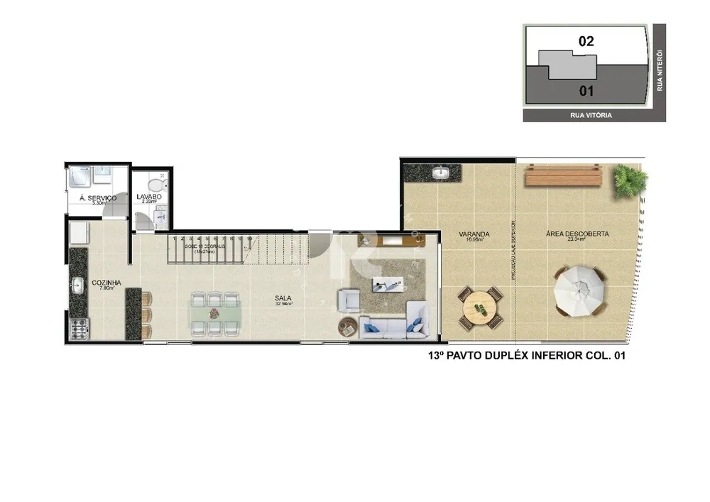 Apartamento, 2 quartos, 92 m² - Foto 13