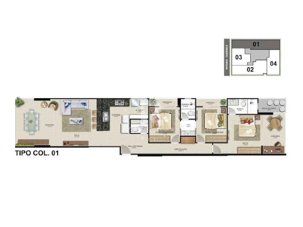 Apartamento, 3 quartos, 106 m² - Foto 10