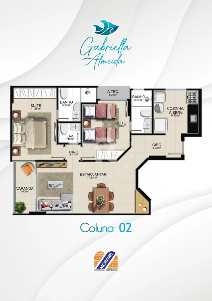 Apartamento, 2 quartos - Foto 12
