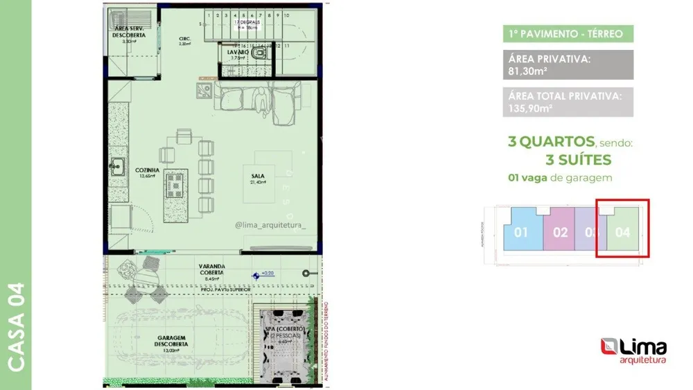 Casa, 3 quartos, 135 m² - Foto 8