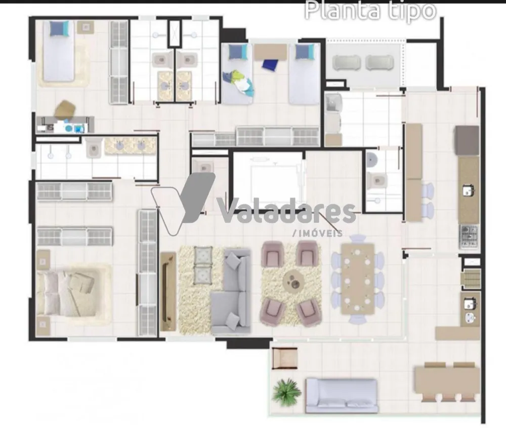Apartamento, 3 quartos, 145 m² - Foto 18