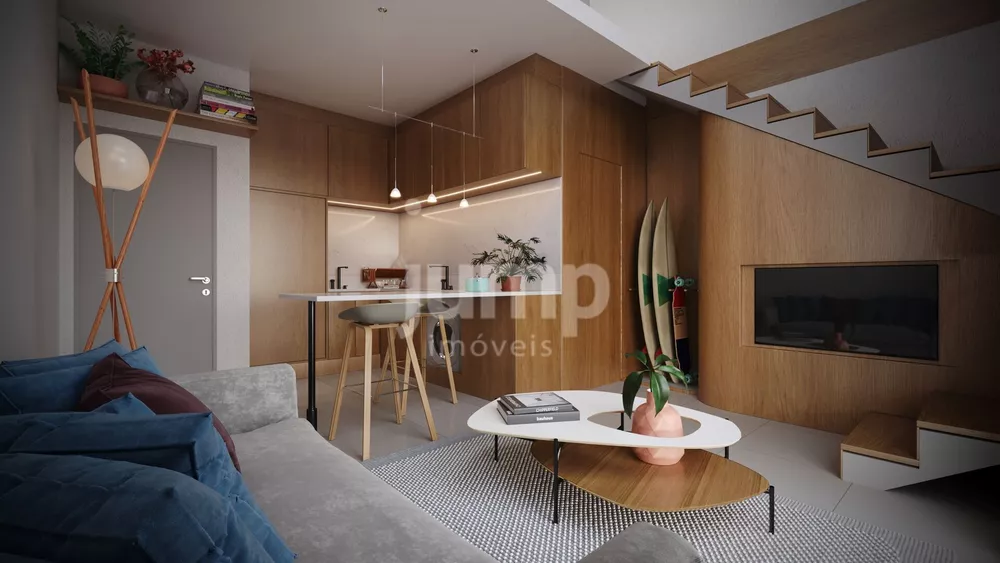 Apartamento à venda com 1 quarto, 44m² - Foto 4