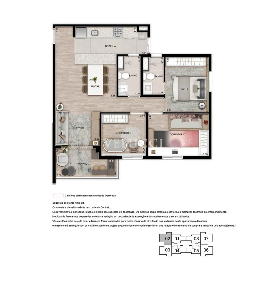 Apartamento, 2 quartos, 70 m² - Foto 4
