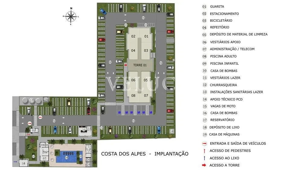 Apartamento, 2 quartos, 43 m² - Foto 1