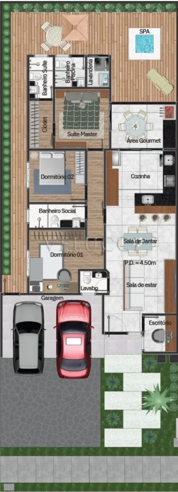 Casa, 2 quartos, 140 m² - Foto 2