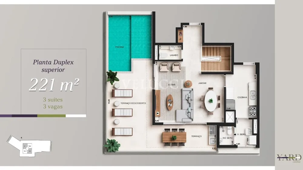 Apartamento, 3 quartos, 126 m² - Foto 9