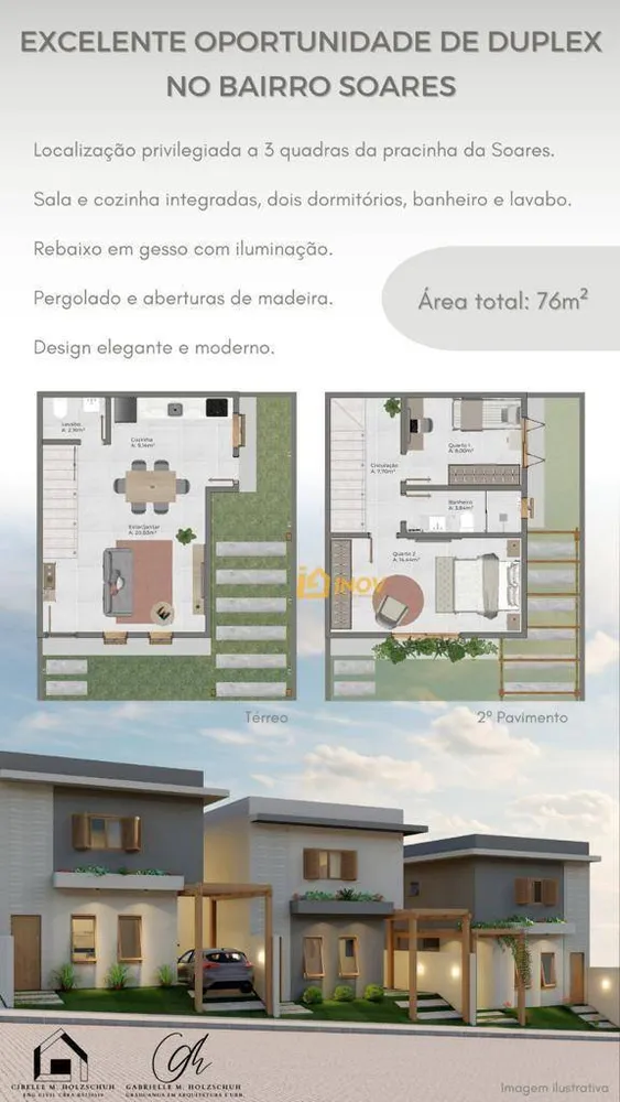 Apartamento, 2 quartos, 76 m² - Foto 2