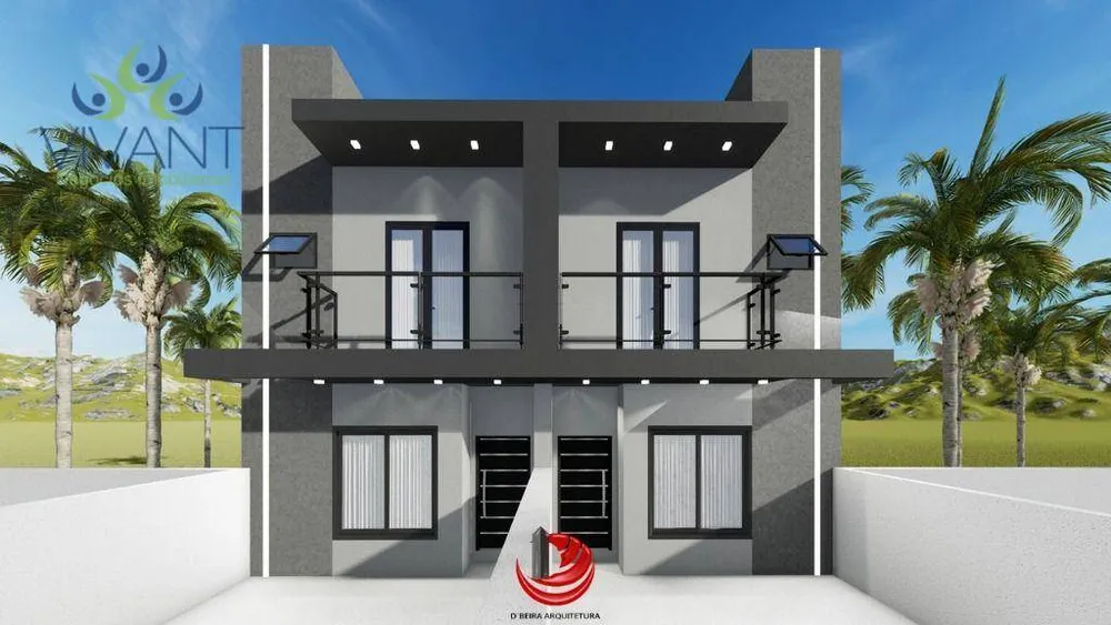 Sobrado, 3 quartos, 107 m² - Foto 1