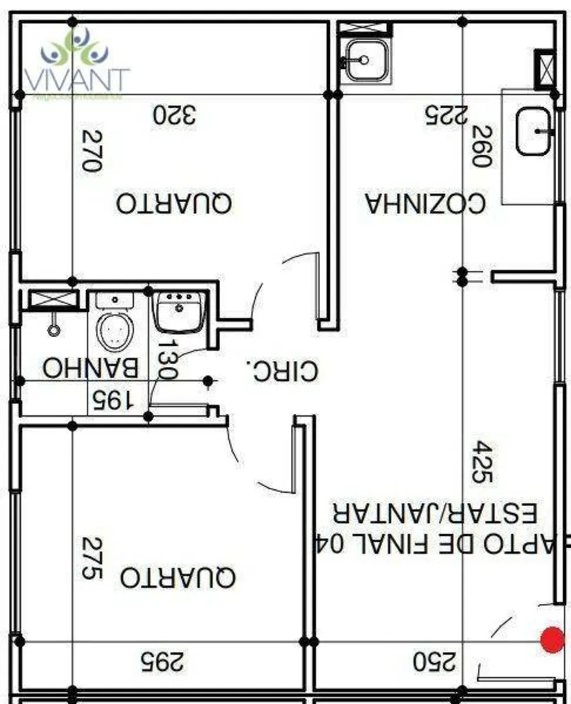 Apartamento, 2 quartos, 40 m² - Foto 5